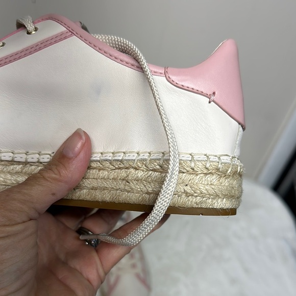 Coach Pink and White Leather Sneakers Never Wore (see photos) - Picture 14 of 16